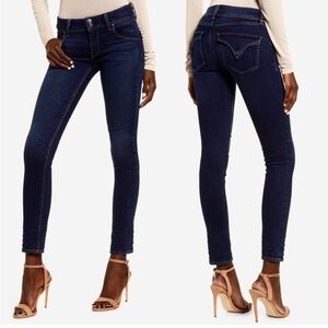 Hudson Jeans Collin Flap Skinny Jean - Dark Blue